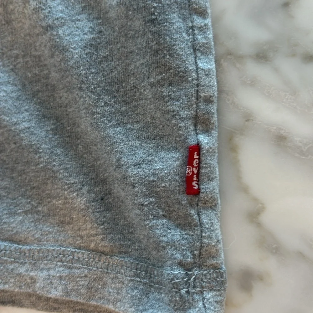 Men's Gray Henley Shirt